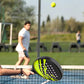 Carbon Fiber Paddle Tennis Racket with EVA Core and Carry Bag for Beach or Court