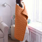 140x100cm USB Plug Electric Heated Shawl Blanket with 3 Heating Levels