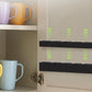 Straw Holder for Cabinet Door Reusable Straw Storage for Kitchen Cupboard