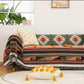 130x160cm Aztec Throw Blanket Bohemian Sofa Throw Blanket with Tassels
