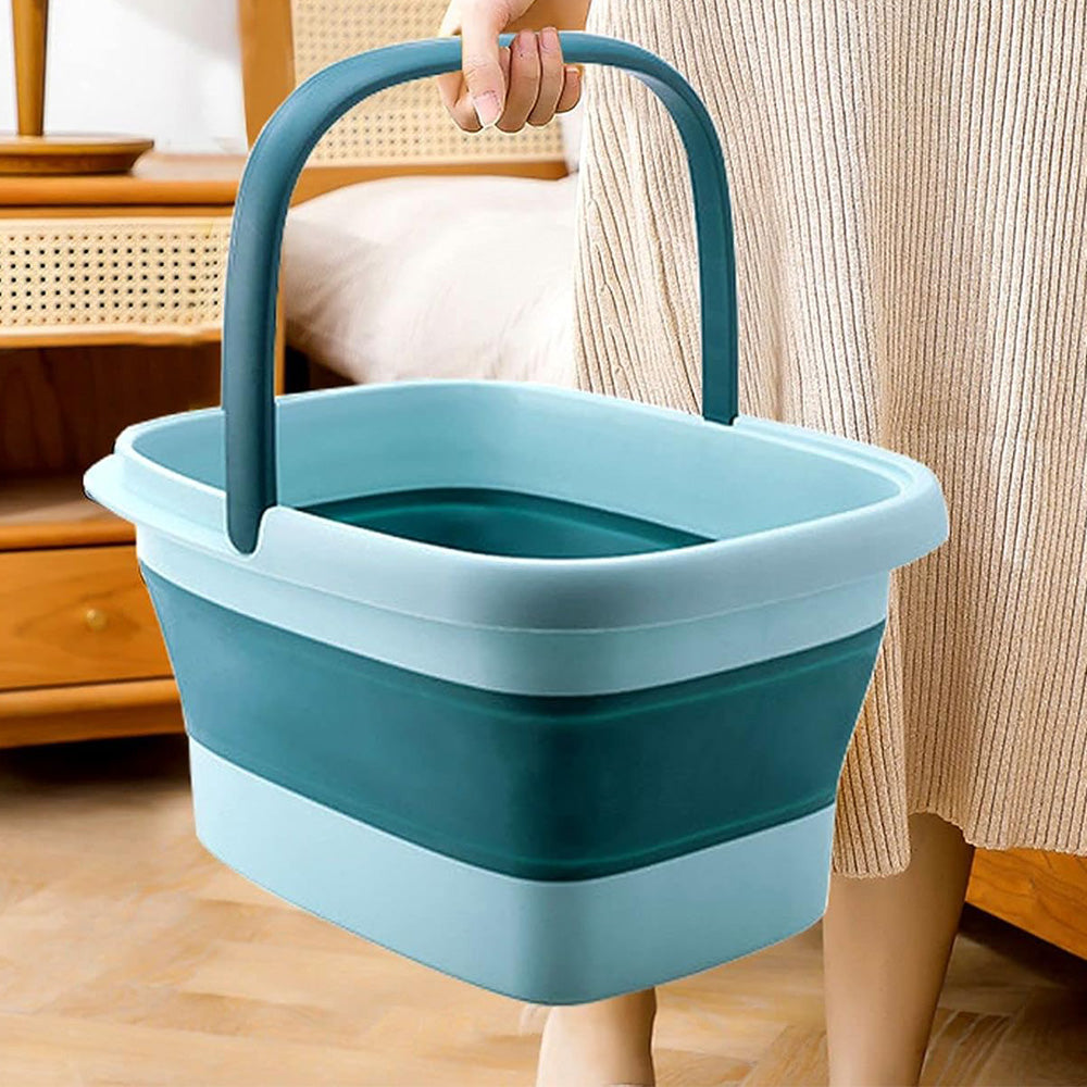 Collapsible Foot Bath Basin for Soaking Feet Foot Tub with Massage Acupoint
