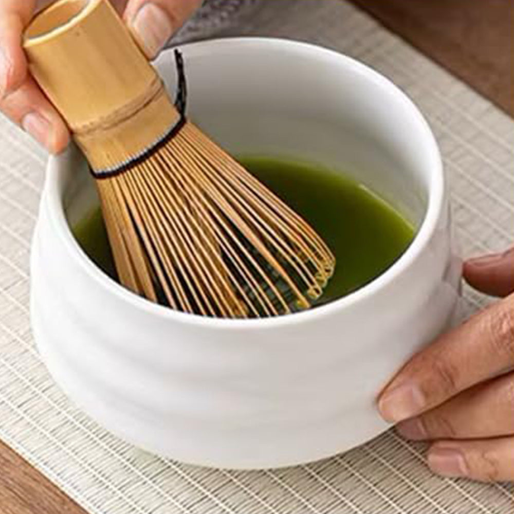 Matcha Whisk Set 5PCS Ceramic Matcha Kit Matcha Bowl With Spout Matcha