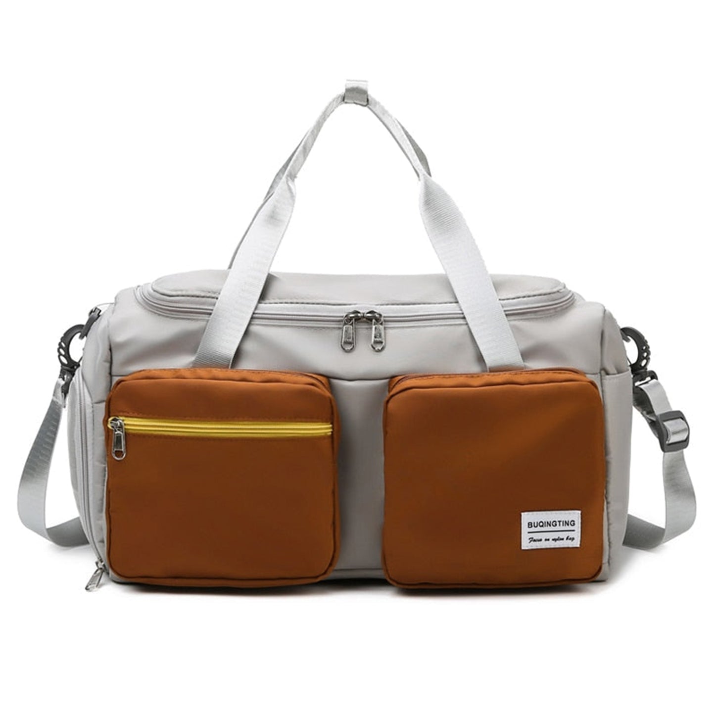 Sports Fitness Gym Bag with Shoes Compartment Duffle Bags