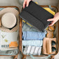 PU Leather Water-resistant Toiletry Bag Travel Bag Hanging Travel Organizer