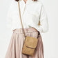 PU Leather Women Crossbody Bag Adjustable Strap Small Cell Phone Purse