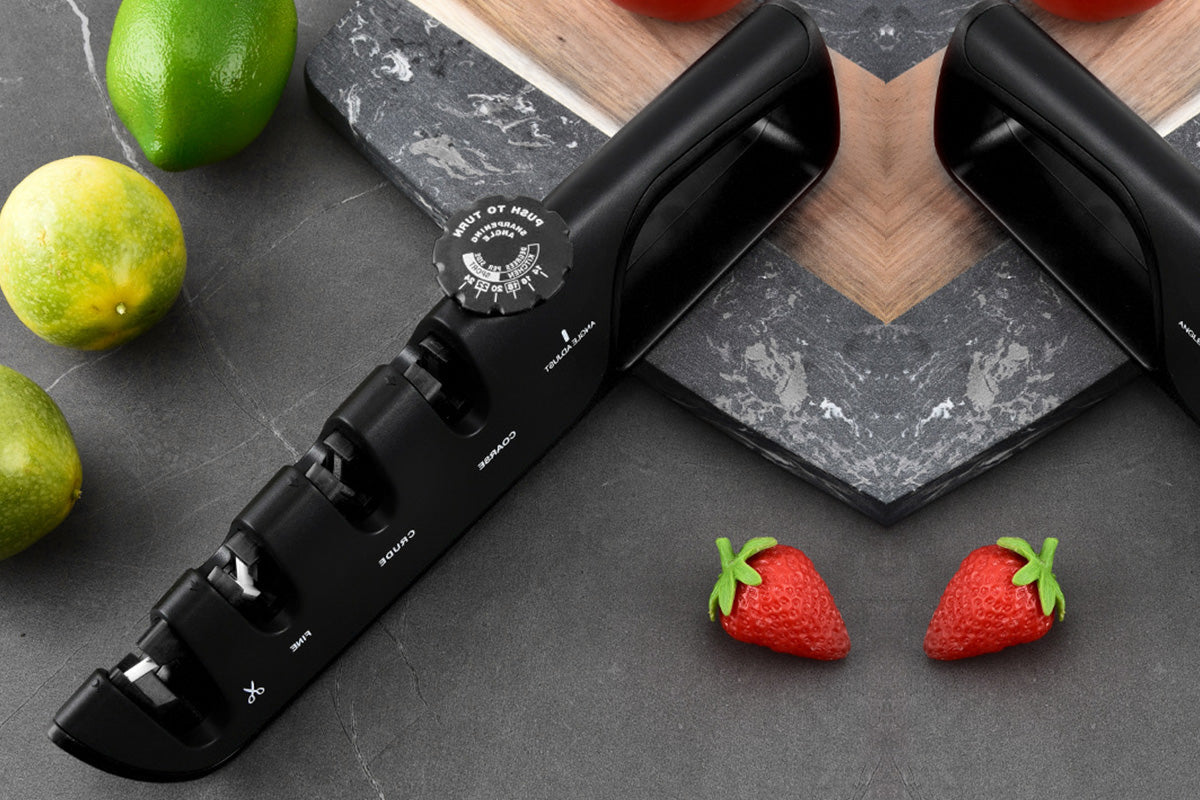 4 In 1 Scissors Sharpener Tool Knife Sharpeners With 6 Adjustable Angle For Kitchen