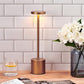 Three Color Rechargeable Touch Cordless Table Lamp for Dining Room