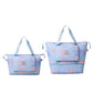 2Pcs Gradient Color Expandable Large-Capacity Travel Foldable Duffle Bag