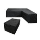 Waterproof L-Shape Outdoor Furniture Cover Waterproof Outdoor Sectional Cover