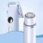 4-in-1 Women's Dual Heads Electric Shaver Cordless Body Hair Trimmer with 4 Heads Hair Removal Kit