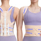 Posture Corrector Back Brace Adjustable Straightener for Improving Back Posture-Beige