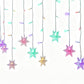 4m Curtain String Lights Waterproof Christmas Window Lights for Party Decorations