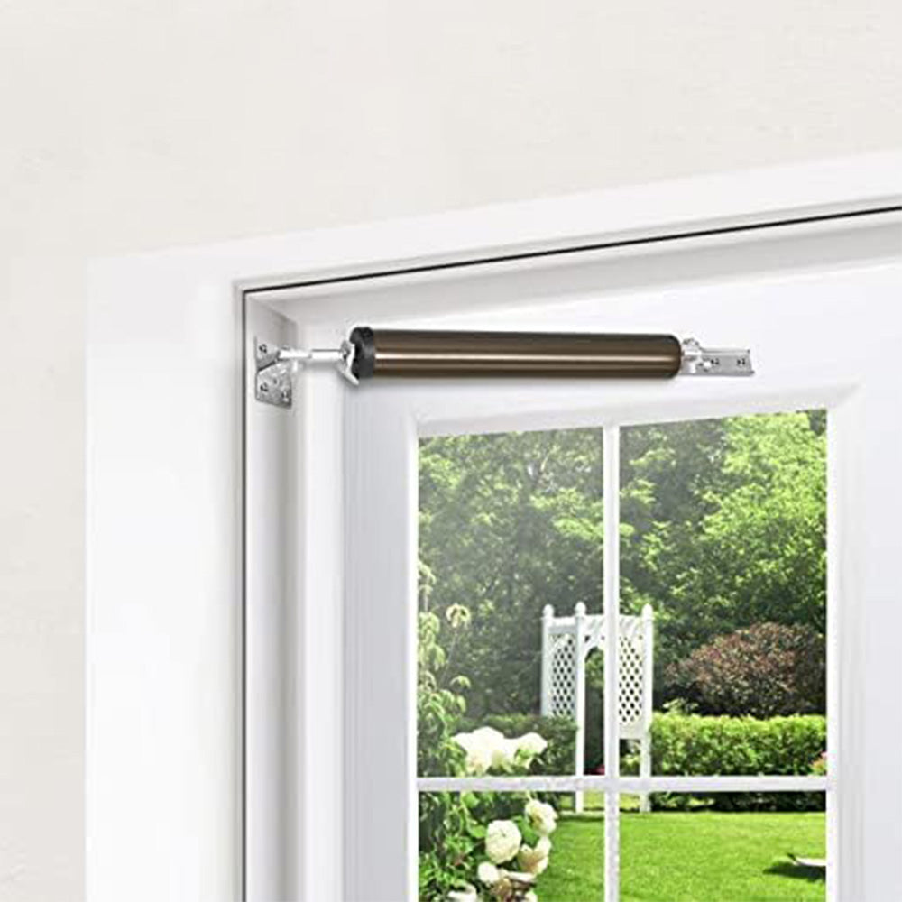 Simple Pneumatic Door Closer with Adjustable Closing Speed for Home Use