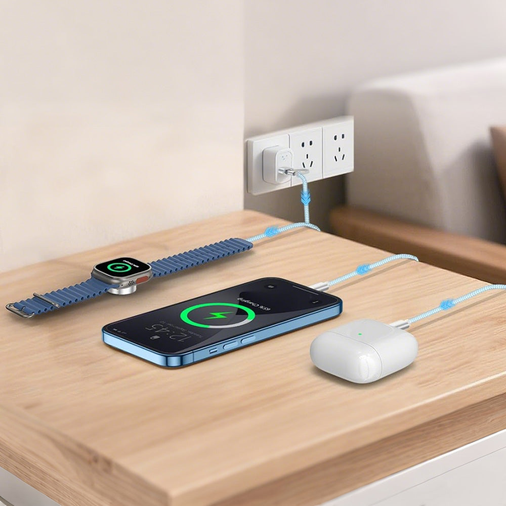 3 in 2 Watch Wireless Charger for iPhone Apple Watch Multiple Devices