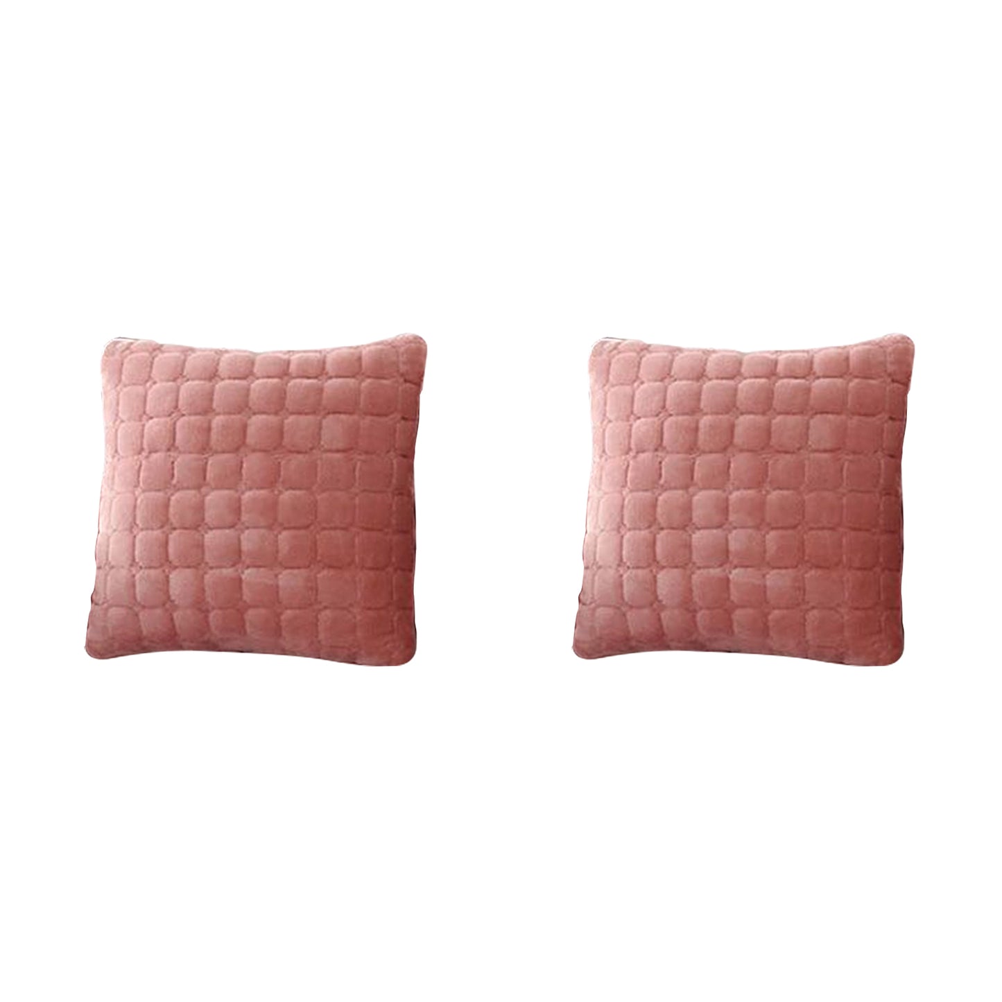 2Pcs Flannel Non-Slip Thickened Sofa Cushion Cover-Pillowcase