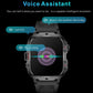 1.96-Inch Smart Watch with Heart Rate Monitor Voice Assistant and 100+ Sports Modes