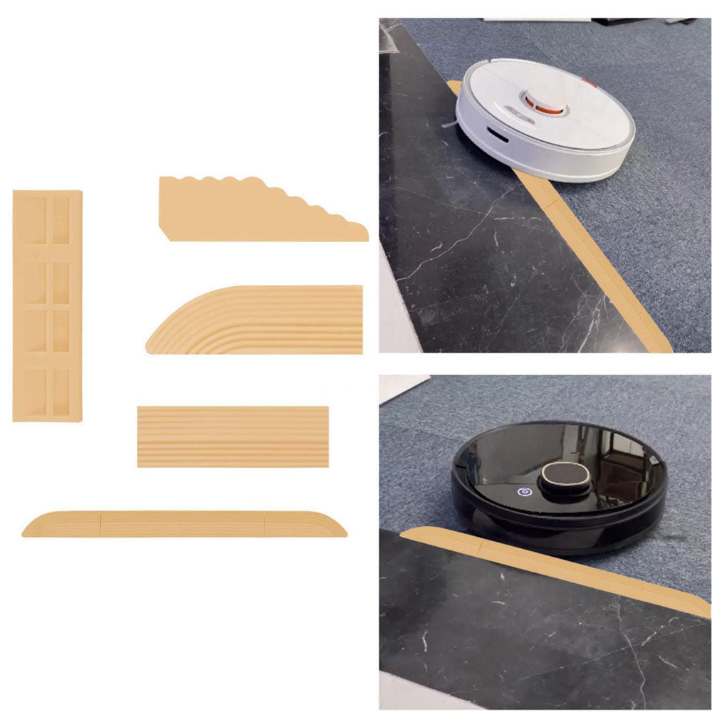 2 Sets 68.6CM Threshold Bars Step Ramp Kit For Robot Vacuum Cleaner