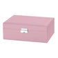 Jewellery Organiser Case Box Holder Storage Earring Ring Display with Lock and Key