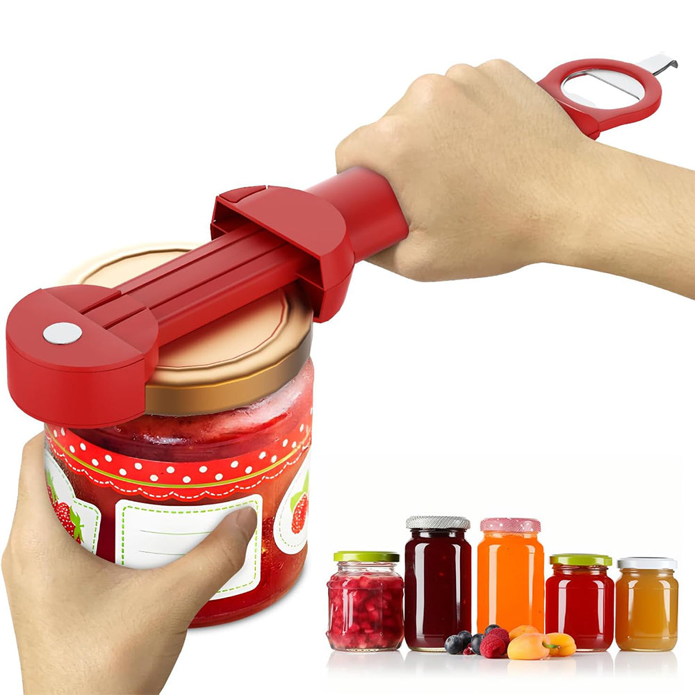 Magnetic Wall Mounted Multifunctional Adjustable Bottle Lid Opener