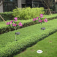 2Pcs 7 Head Solar Orchid Lamp