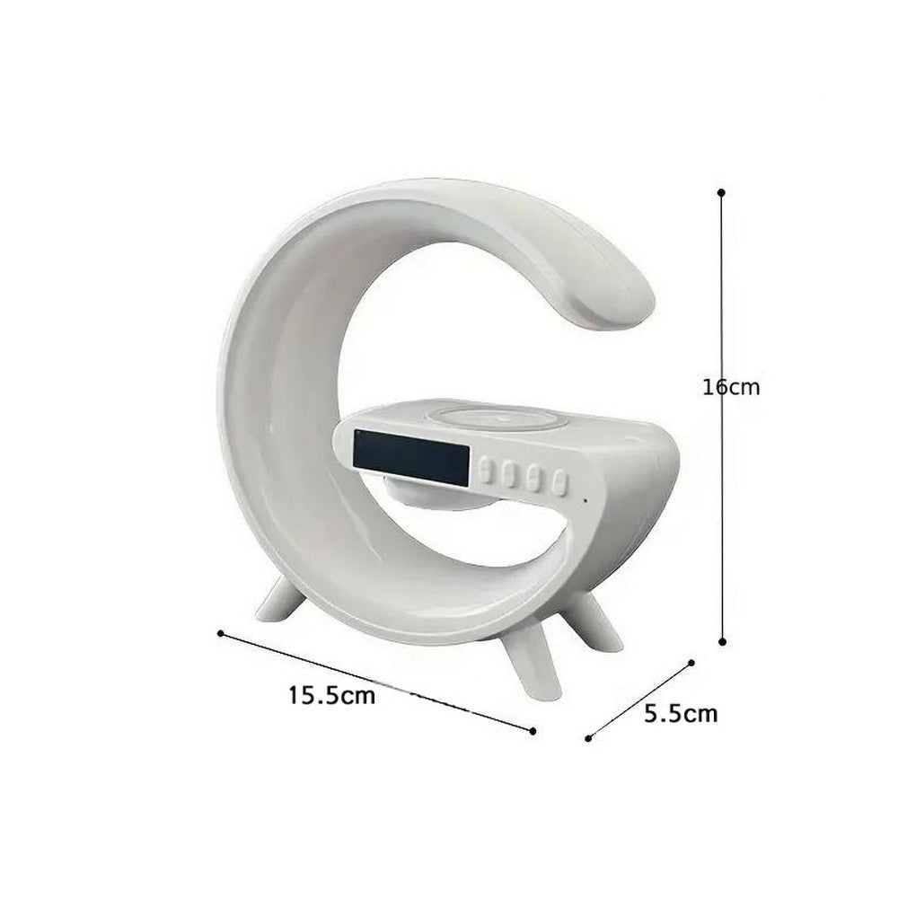 3 in 1 Night Light Bluetooth Speaker with USB Wireless Charger