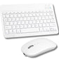 Ultra Slim Portable Wireless Bluetooth Keyboard Mouse Combo for Tablet Laptop