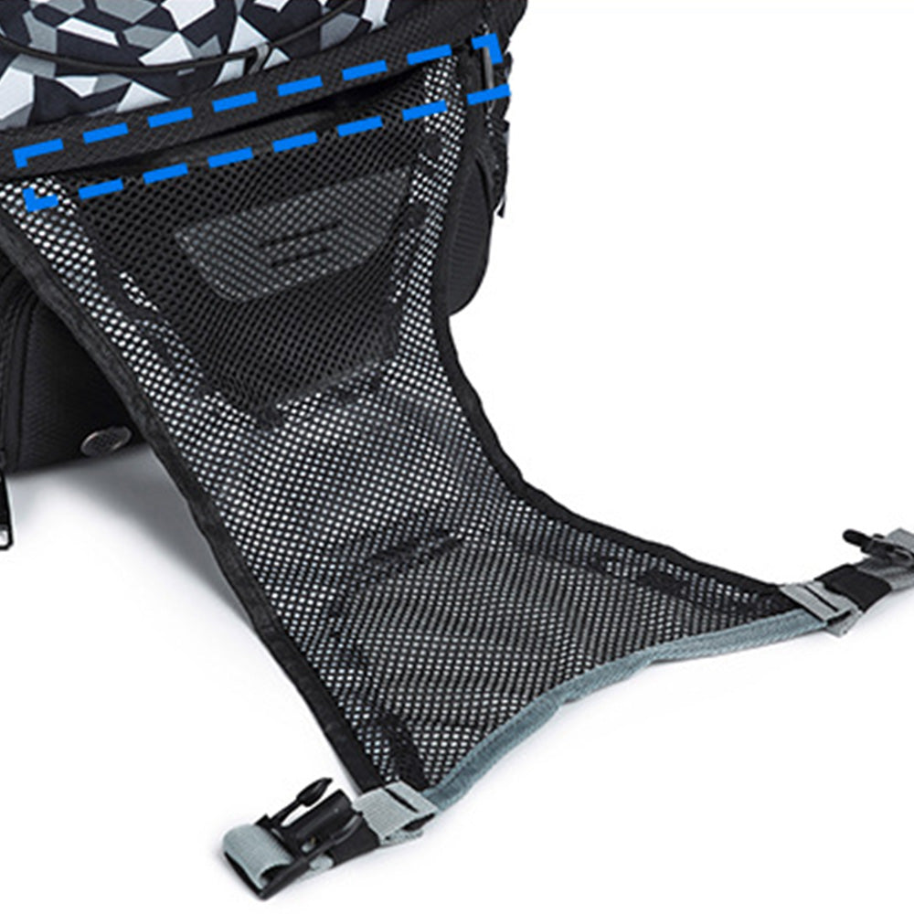 Baseball Backpack for Shoe Compartment Fence Hook