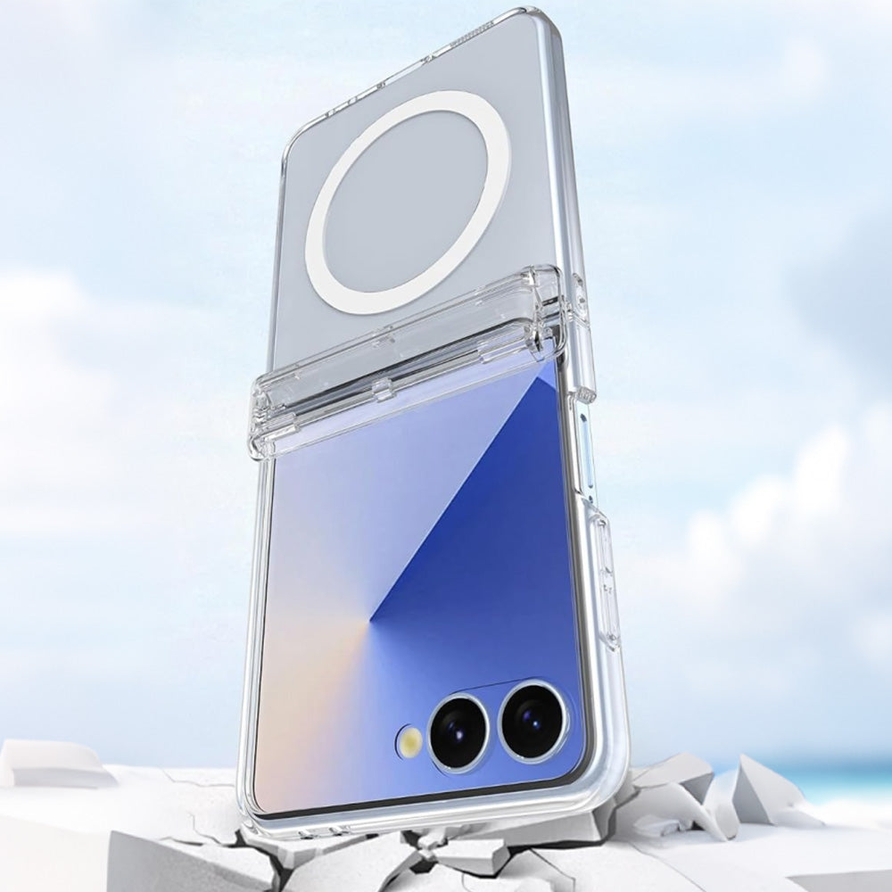 Case and Screen Protector for Samsung Galaxy Z Flip 8 with Hinge Cover