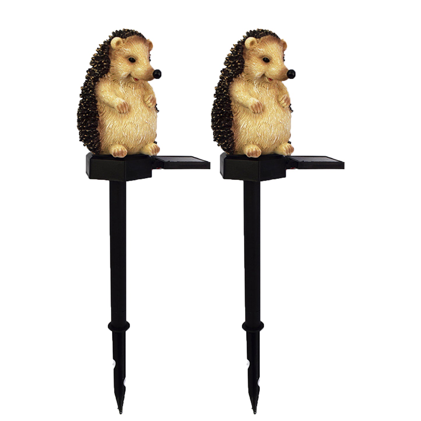 2Pcs Garden Hedgehog Stake Lights-Standing Hedgehog