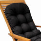 High Back Patio Adirondack Lounge Chair Pad