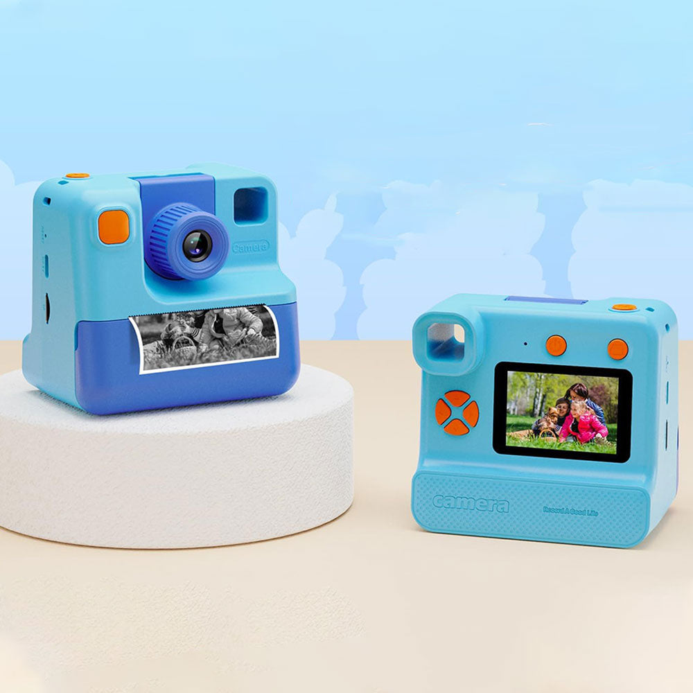 1080P Instant Print Camera Toy HD Selfie Digital Video Cameras with Print Papers and 32GB SD Card