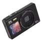 5K HD Dual Screen Digital Camera Point and Shoot Selfie Camera with LED Fill Light