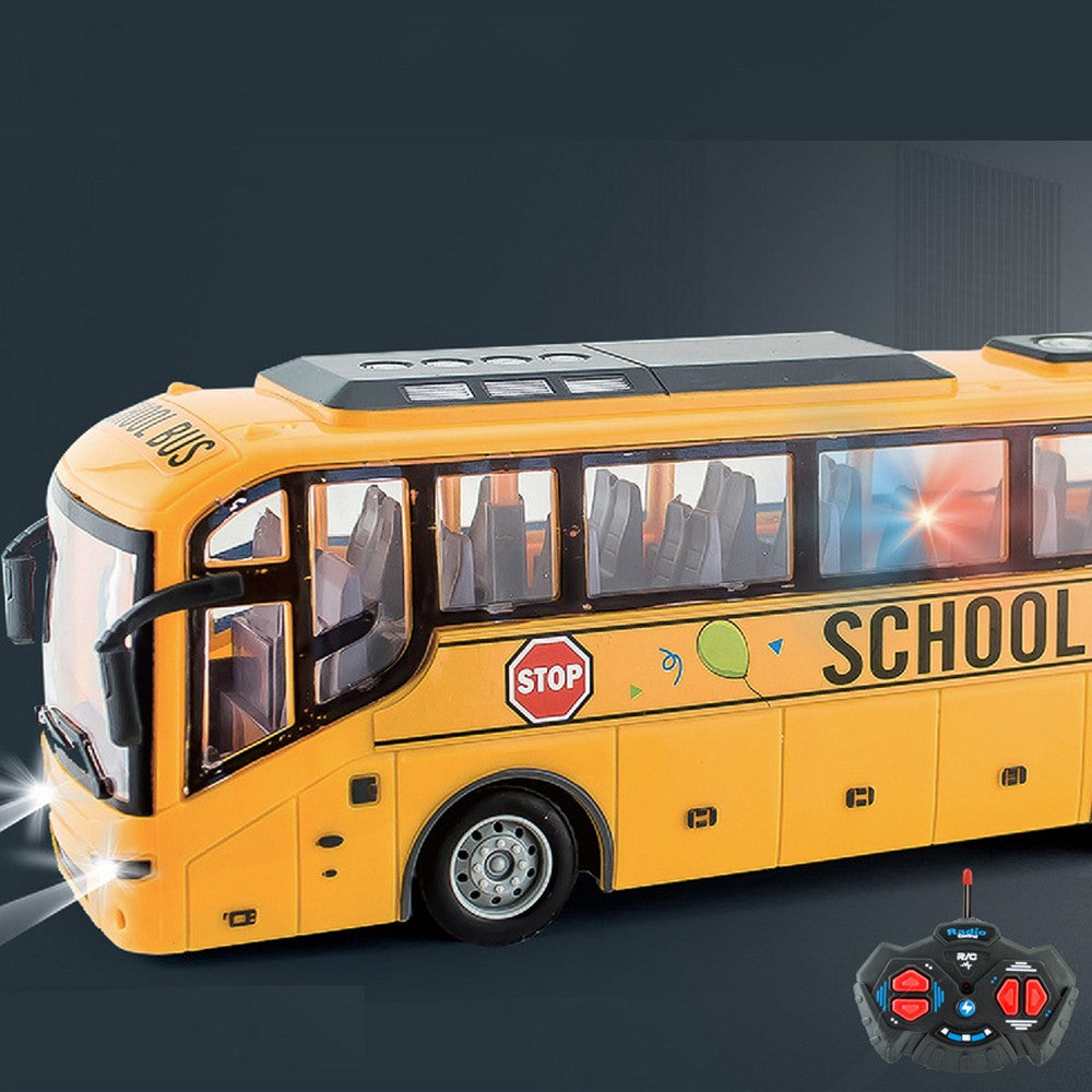Remote Control Simulated Bus Toy with LED Light