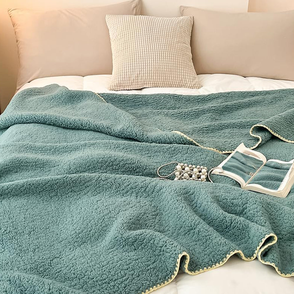 Warm Blanket Winter Soft Plush Blanket Bed Sofa Fluffy Throw