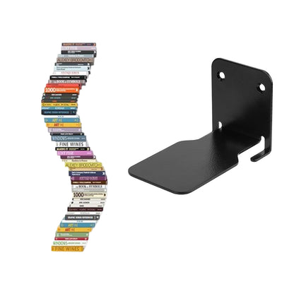Invisible Floating Bookshelf Brackets Wall Mounted Shelving Book