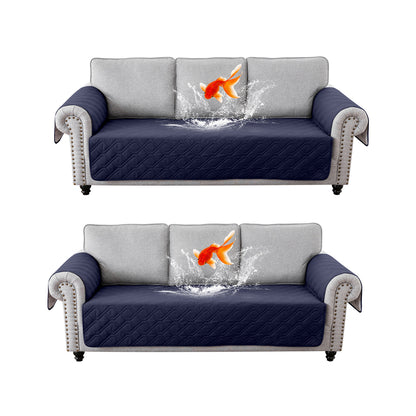 2Pcs Water Resistant Non-Slip Split Recliner Couch Cover Sofa Chair Slipcovers