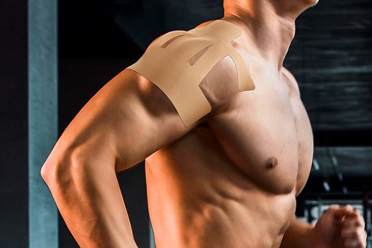 20PCS Kinesiology Tape For Shoulder Precut Enhance Elastic Sports Tape For Shoulder Support -Cuticolor
