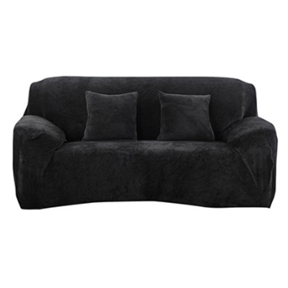 Velvet Plush Stretch Couch Cover