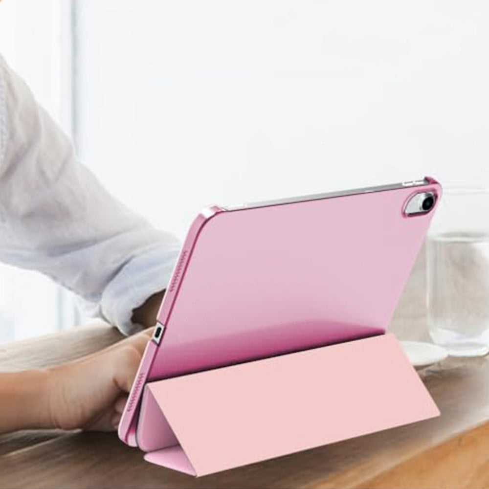 Compatible Case for iPad 10th 11th Gen A16 Tri-Fold Smart Cover Auto Wake Sleep
