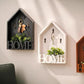 Vintage Key Holder Wall Mount with 3 Metal Hooks Key Rack for Entryway Living Room