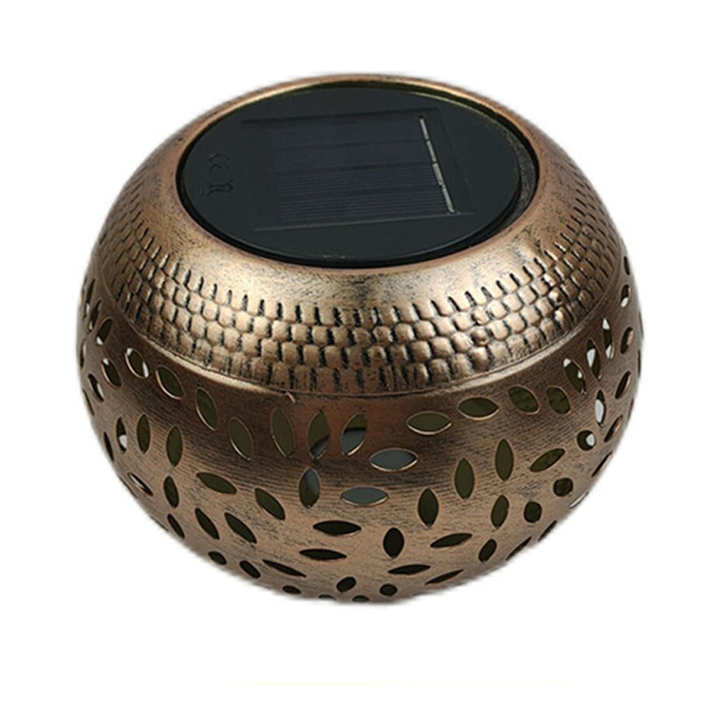 Hollowed Shadow Outdoor Solar Lamp