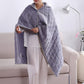 140x100cm USB Plug Electric Heated Shawl Blanket with 3 Heating Levels