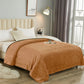 Reversible Faux Plush Blanket