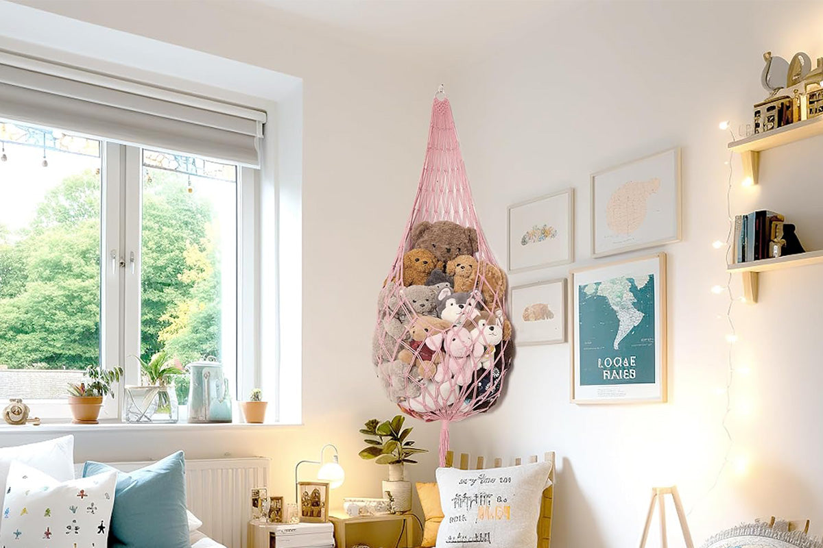 Stuffed Animal Storage Organizers Stuffed Animal Hammock Hanging Plush Toy Holder