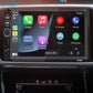 7-inch Touch Screen Bluetooth Double din Car Stereo Radio Compatible with Carplay/Android with Rear View Camera Remote