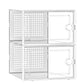 2 Pcs Clear Stackable Shoe Boxes Plastic Sneaker Containers for Closet Under Bed