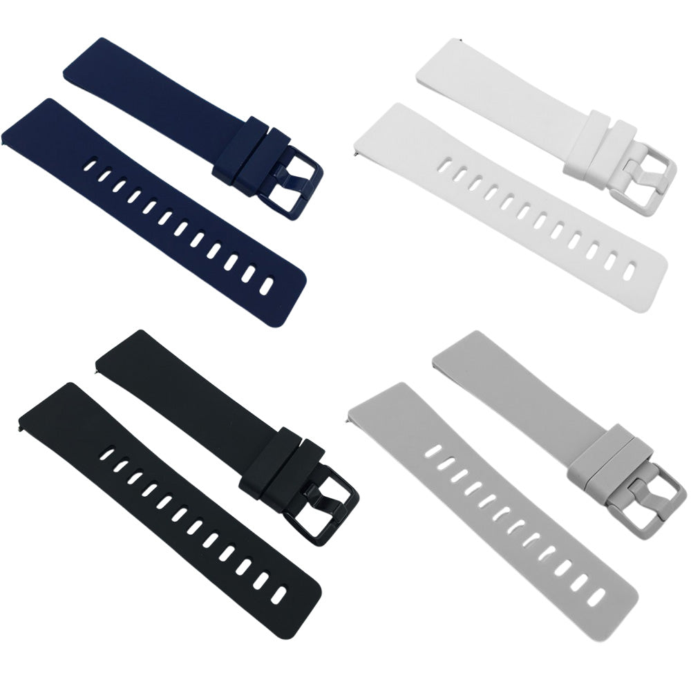 4Pcs Silicone Replacement Watch Band for Fitbit Versa Fitbit Versa 2 Fitbit Versa Lite
