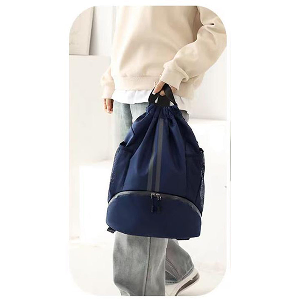 Sports Drawstring Backpack String Tote Gym Bag