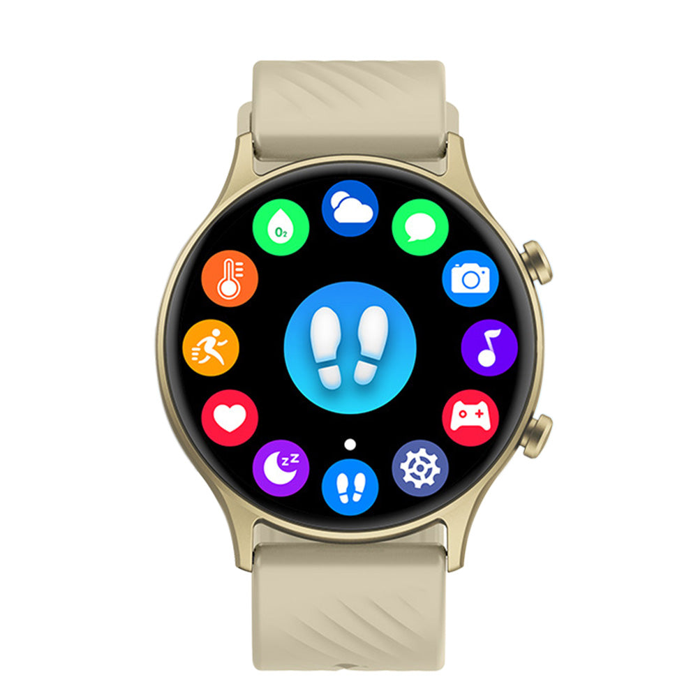 Smartwatch with Health Tracking and 123 Sports Modes 1.38-Inch Full Touch Screen