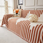 Reversible Double-Sided Minimalist Chenille Sofa Cover